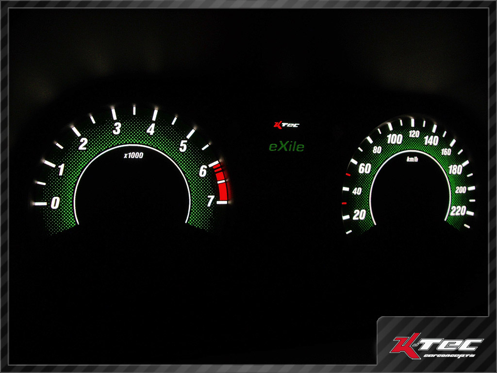 Ford fiesta mk6 JH1 green-aura   -  (Plasmatachoscheiben Ford)