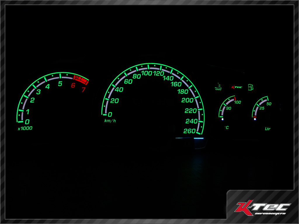 Opel astra f gsi rs6   -  (Plasmatachoscheiben Opel)