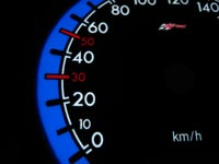 Opel astra g coupe w8 d   -  Plasmatachoscheiben leuchtend