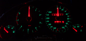 Opel corsa b tigra a-12uhr   -  (Plasmatachoscheiben Opel)