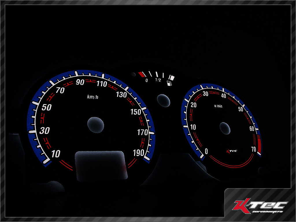 Peugeot 106 serie2 x design plasmatachoscheibe   -  (Plasmatachoscheiben Peugeot)
