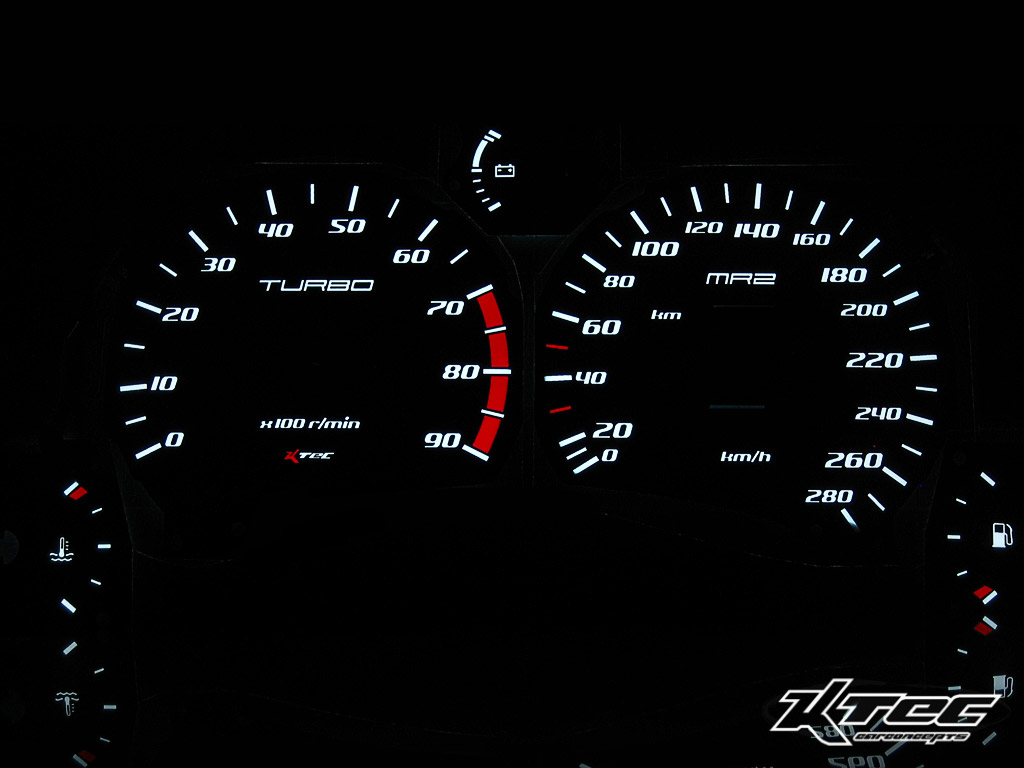 Toyota mr2 w20 turbo   -  (Plasmatachoscheiben Toyota)