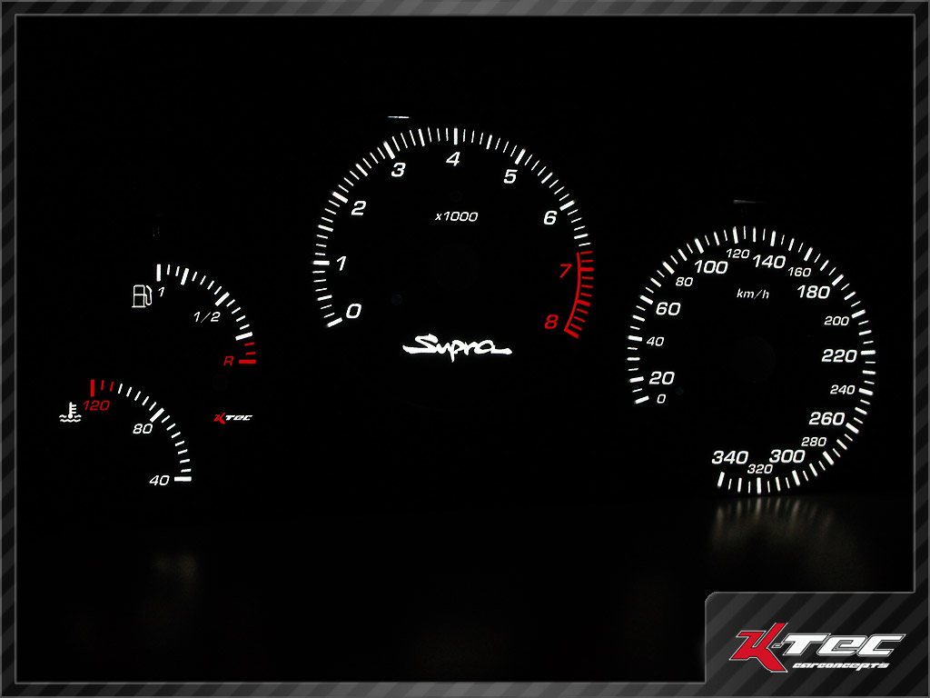 Toyota supra mk4 r8 style   -  (Plasmatachoscheiben Toyota)