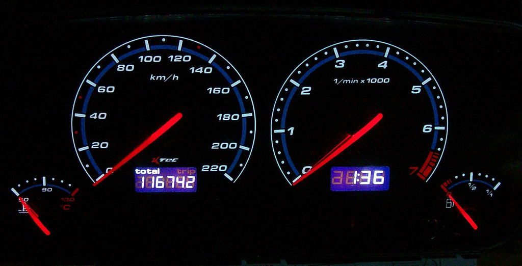 Vw golf 3 rs6 e   -  (Plasmatachoscheiben Vw)