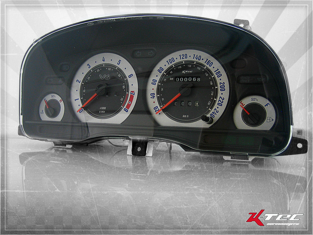 Ford Mondeo mk2 lex v6   -  (Plasmatachoscheibentags Ford)