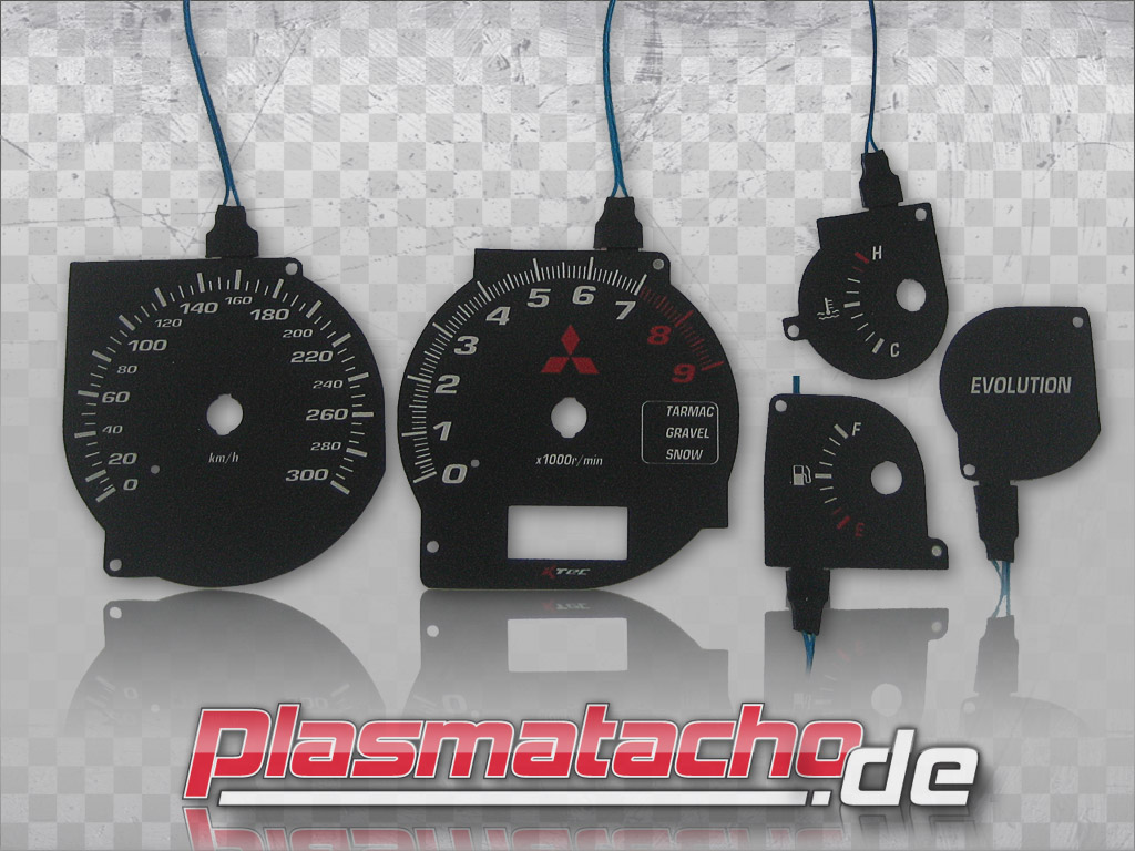 Mitsubishi Lancer EVO VIII   -  Plasmatachoscheiben Tags