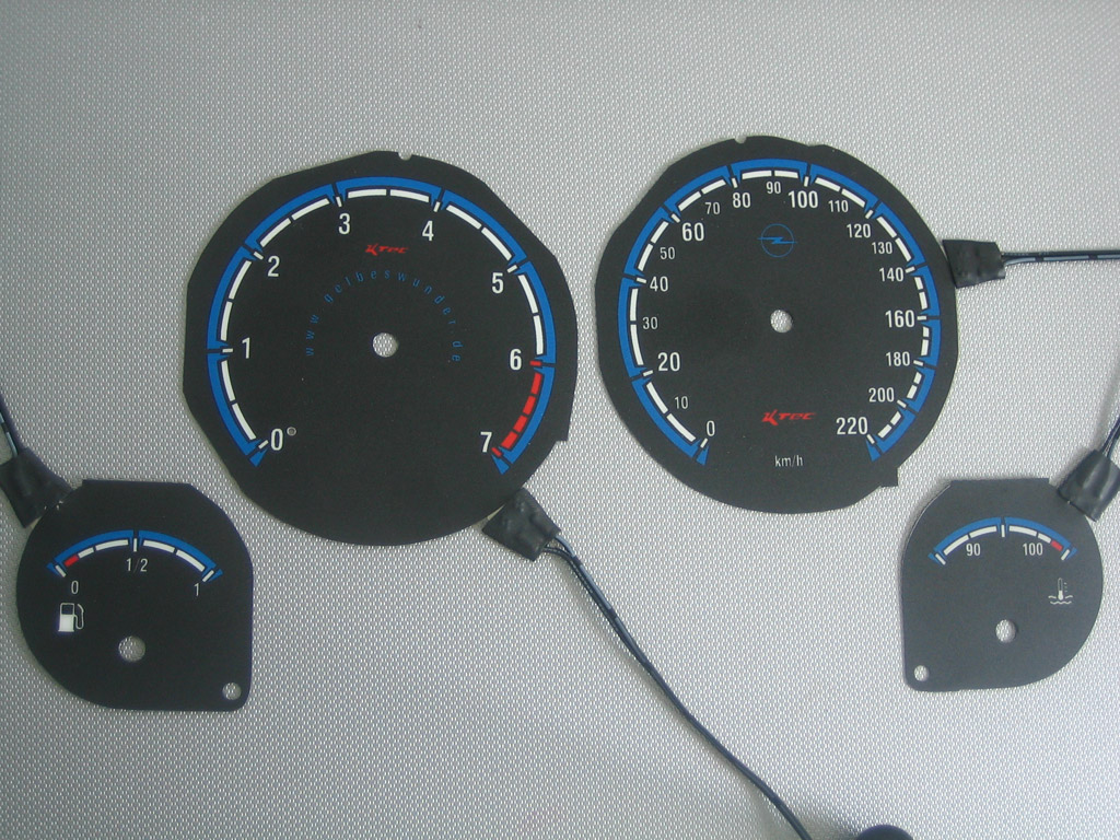 Opel corsa b opc   -  Plasmatachoscheiben Tags