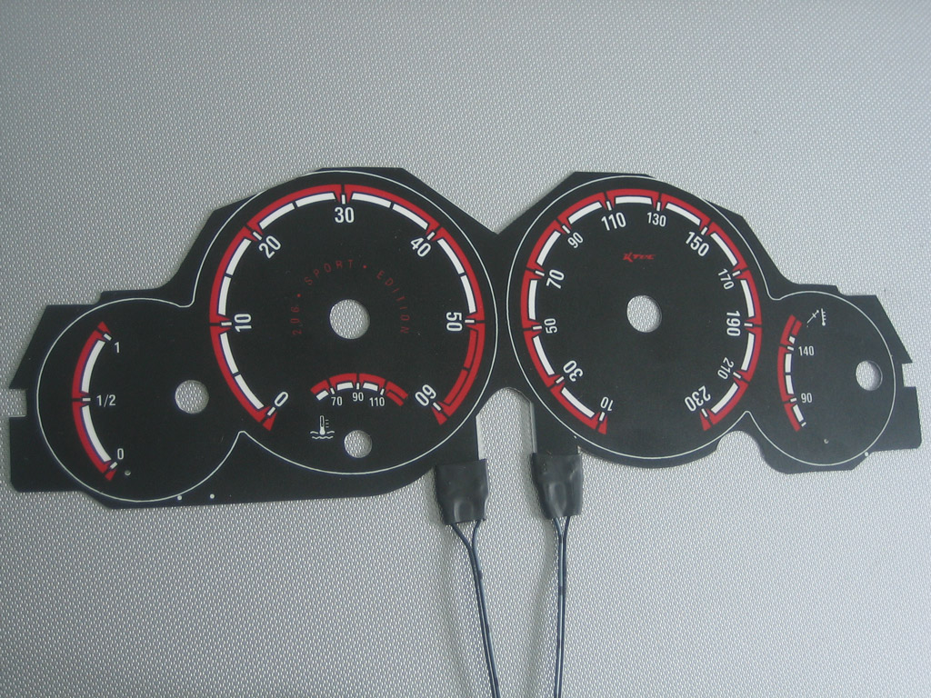 Peugeot 206 hdi   -  Plasmatachoscheiben Tags