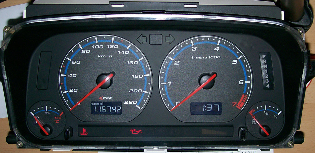 Vw golf 3 rs6   -  (Plasmatachoscheibentags VW)