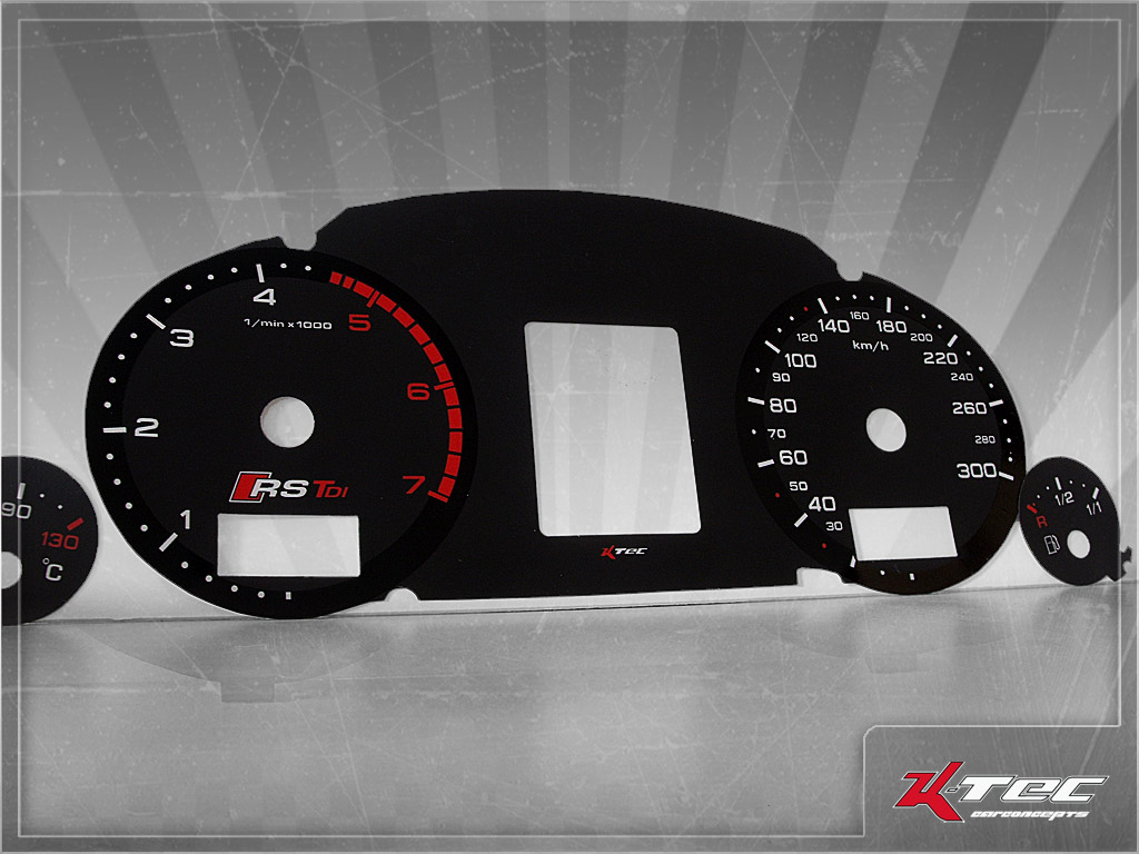 Audi a4 8e rs4 design tachoscheiben   -  (Audi)