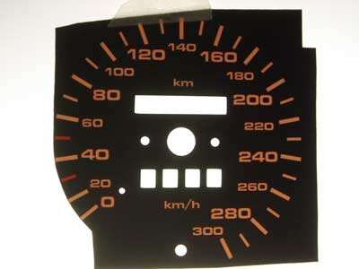 Fiat coupe   -  Tachoscheiben