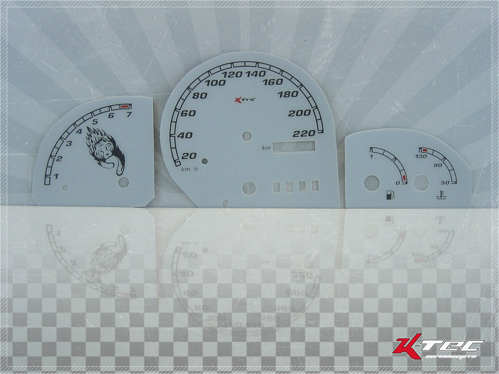 Ford fiesta mk3 st2-design   -  Tachoscheiben