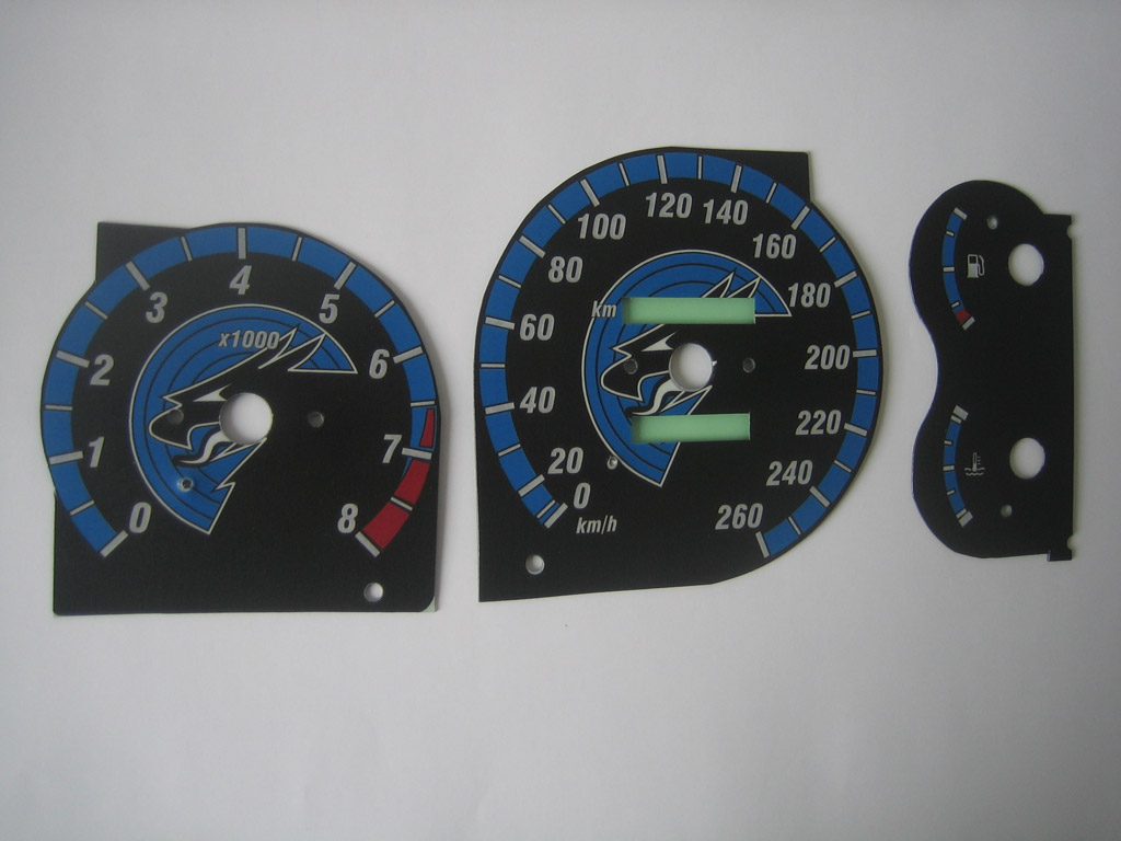 Mazda 323 fba   -  Tachoscheiben