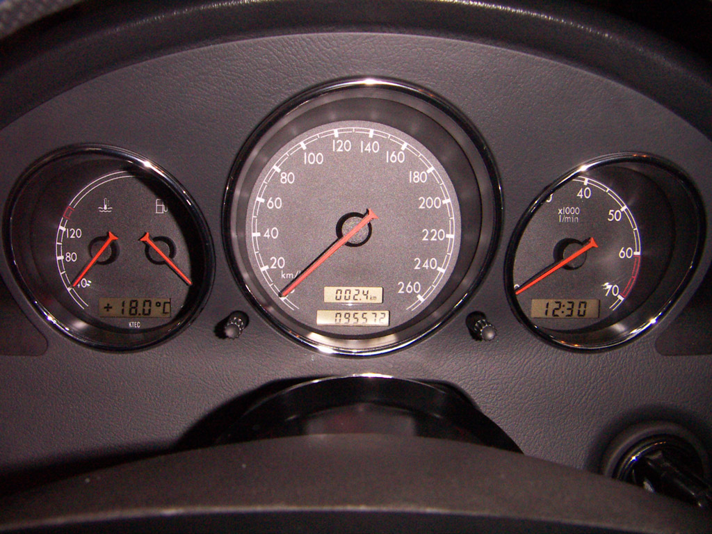 Mercedes slk r170 b2   -  Tachoscheiben