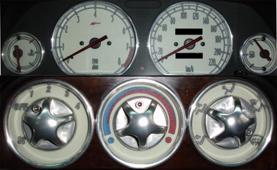 Rover 200rf r25-style-komp   -  Tachoscheiben