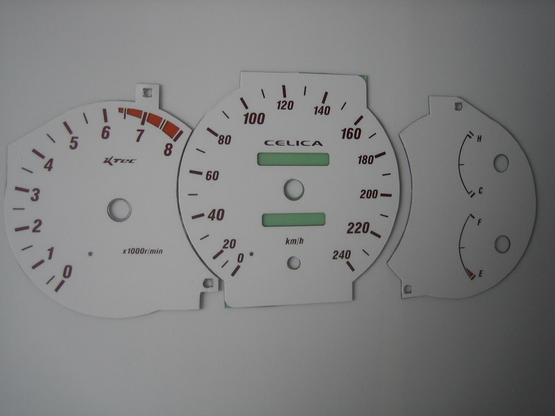 Toyota celica t20   -  Tachoscheiben