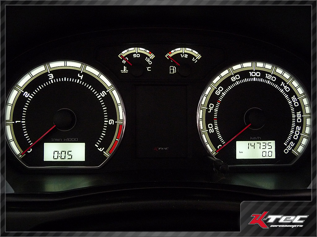 Vw polo 9N3 cpo mod eingebaut beleuchtet   -  (Vw)