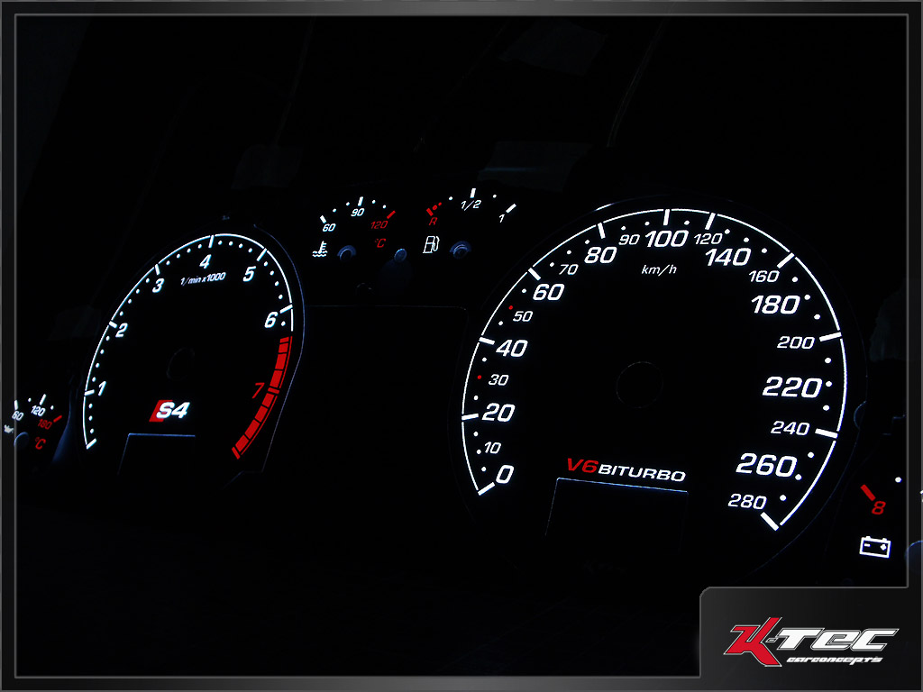 Audi s4 b5 rs6   -  (Plasmatachoscheiben Audi)