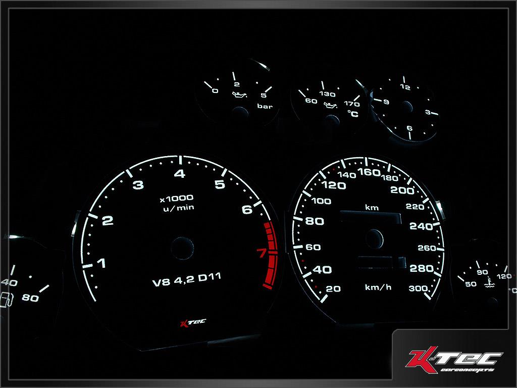 Audi v8 d11 rs6 plasmatachoscheiben   -  (Plasmatachoscheiben Audi)