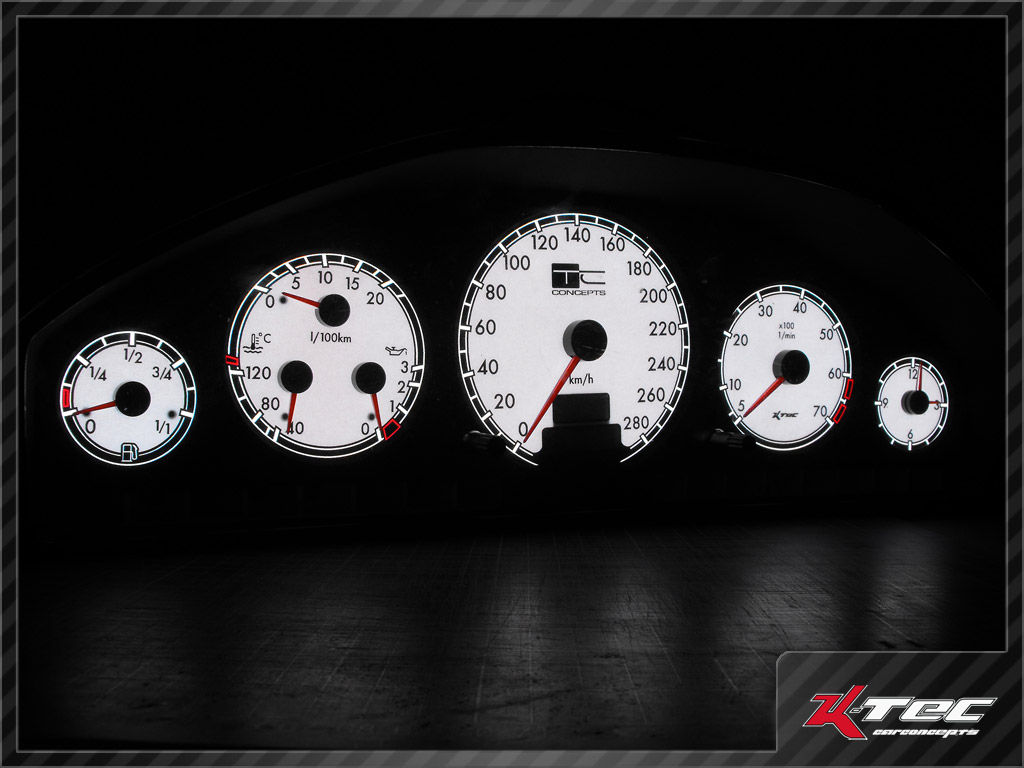 Mercedes SL R129 enzo 2   -  (Plasmatachoscheiben Mercedes)