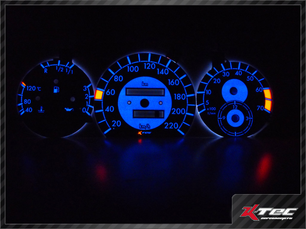 Mercedes w201 orgdesign   -  (Plasmatachoscheiben Mercedes)