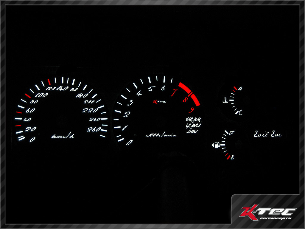 Mitsubishi Lancer EvoVIII e   -  (Plasmatachoscheiben Mitsubishi)