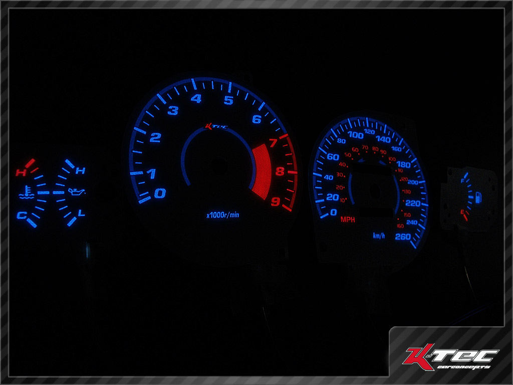 Mitsubishi eclipse d30 us style   -  (Plasmatachoscheiben Mitsubishi)