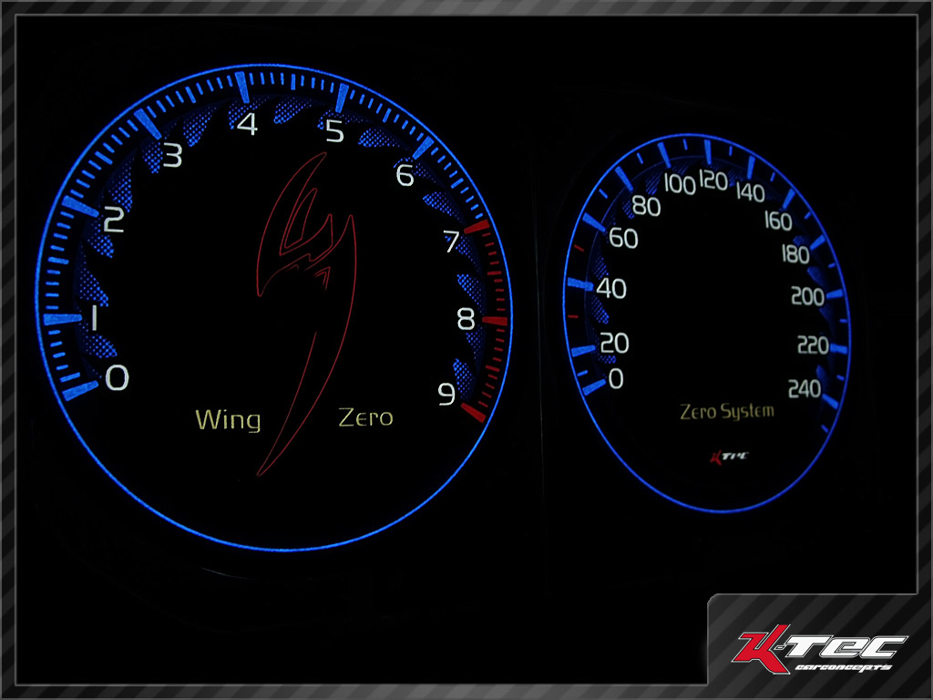 Mitsubishi eclipse wing zero   -  (Plasmatachoscheiben Mitsubishi)