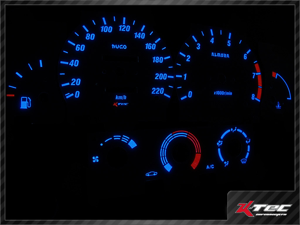 Nissan almera n15 a heizung   -  (Plasmatachoscheiben Nissan)