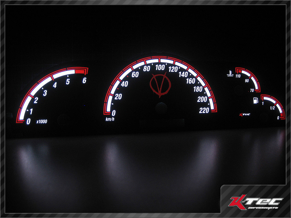 Opel Vectra B FL Tripplie Lines V2   -  (Plasmatachoscheiben Opel)