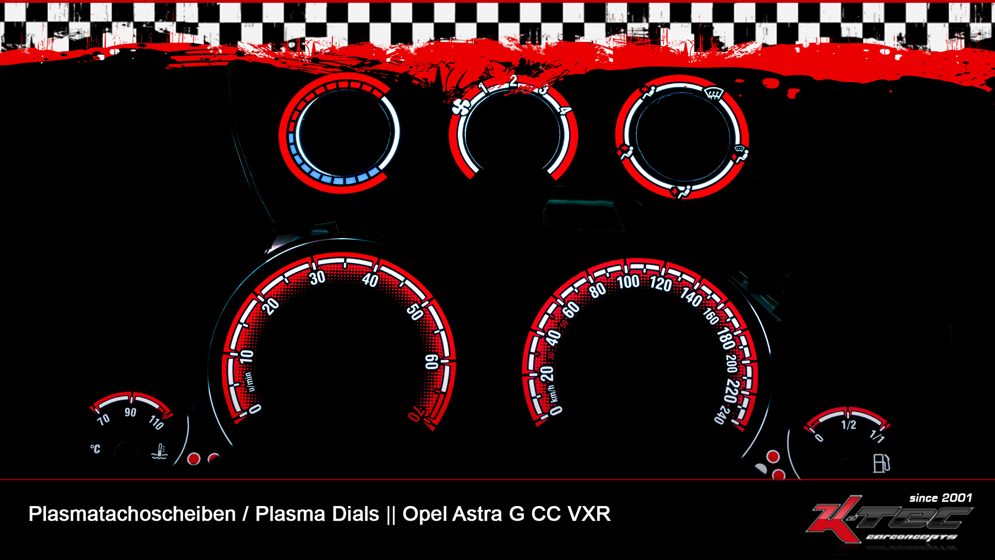 Opel astra g cc vxr plasmadials plasmatachoscheiben   -  (Plasmatachoscheiben Opel)