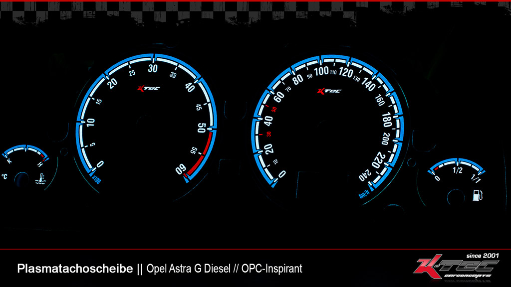 Opel astra g diesel opc plasmatachoscheibe   -  (Plasmatachoscheiben Opel)
