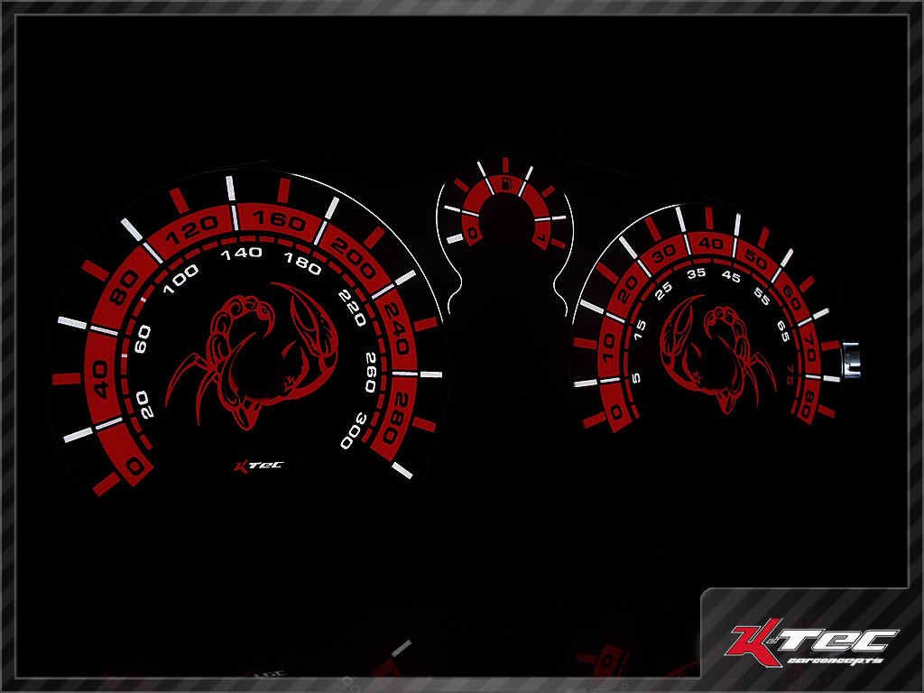 Opel gt lotus   -  (Plasmatachoscheiben Opel)