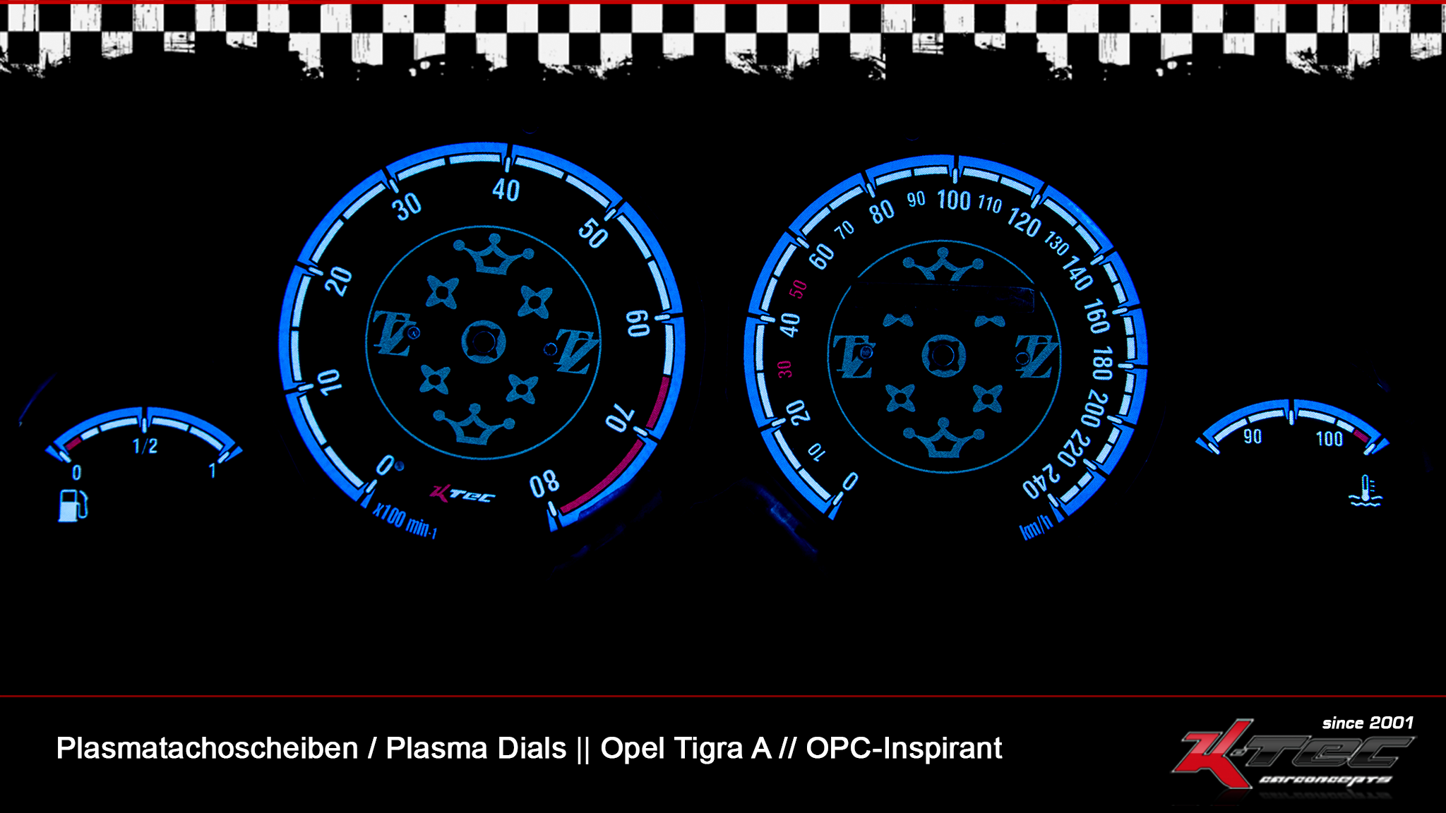 Opel tigra a opc plasmatachoscheiben   -  (Plasmatachoscheiben Opel)