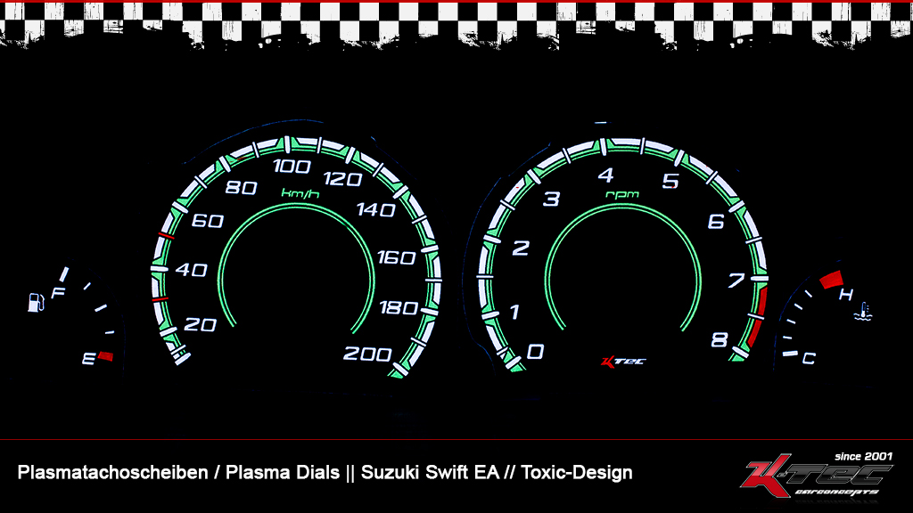 Suzuki swift ea toxis plasmatachoscheiben   -  (Plasmatachoscheiben Suzuki)