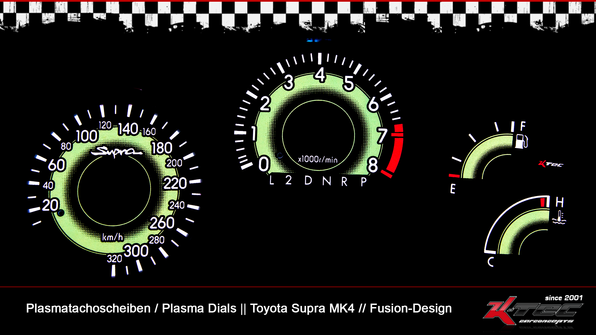 Toyota supra mk4 plasmatachoscheiben   -  (Plasmatachoscheiben Toyota)