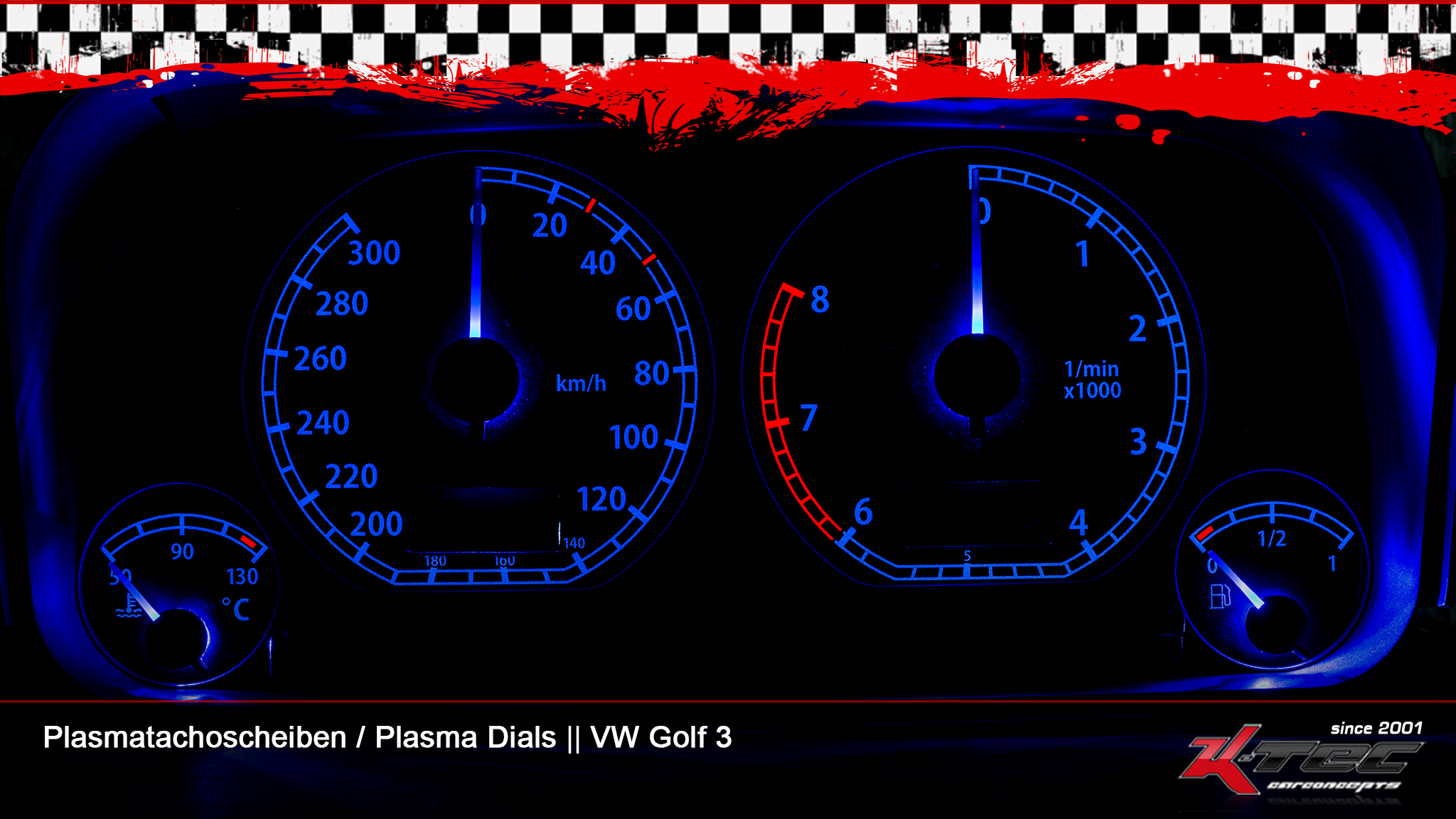 Plasmatacho Vw Golf 3 12uhr Plasmatachoscheiben Aus Der