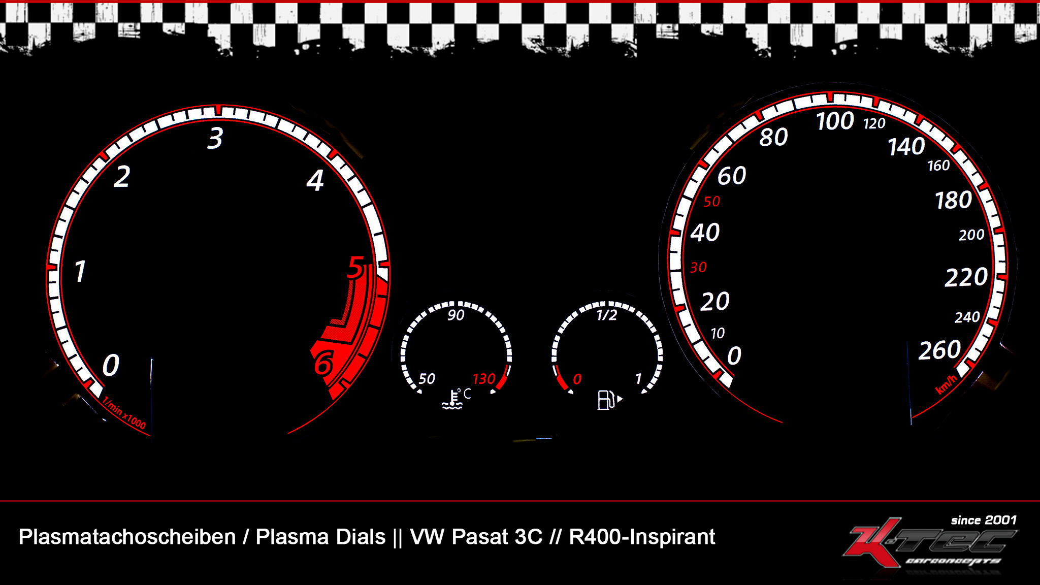 Vw passat 3c r400 plasmatachoscheiben   -  (Plasmatachoscheiben Vw)