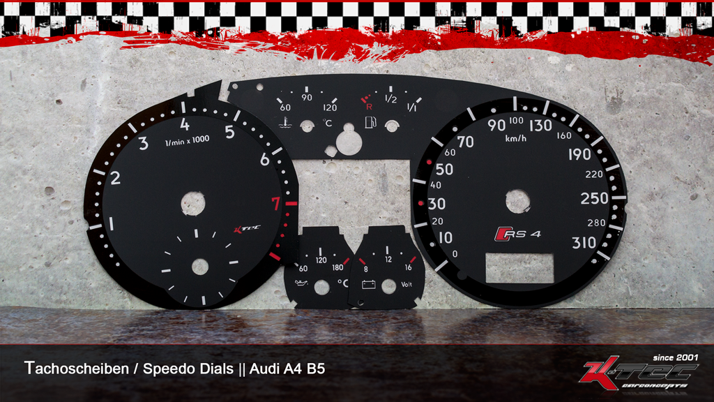 Audi a4 b5 rs4-replica tachoscheiben speedo-dials 1024   -  (Audi)