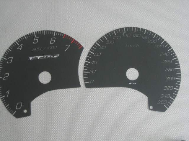 Chevrolet corvette c6 g2   -  Tachoscheiben