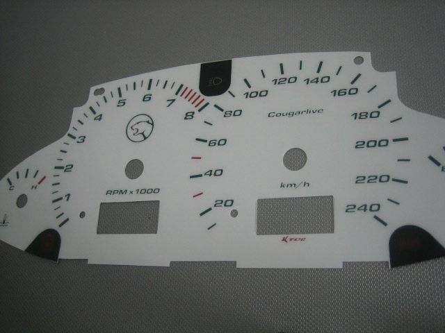 Ford cougar cl   -  Tachoscheiben Tachoscheibe Ford Cougar