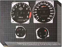 Nissan 200 sx   -  Tachoscheiben