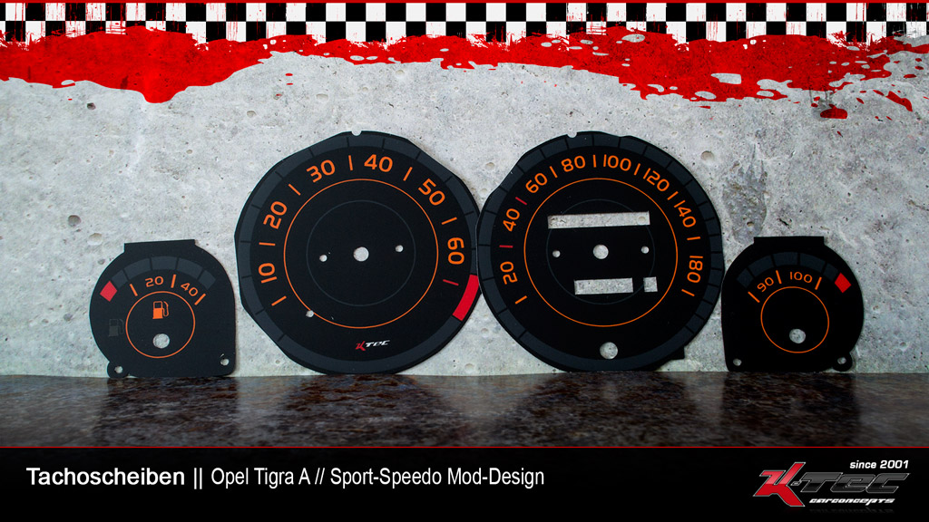 Opel tigra a tachoscheiben s-p-mod   -  (Opel)