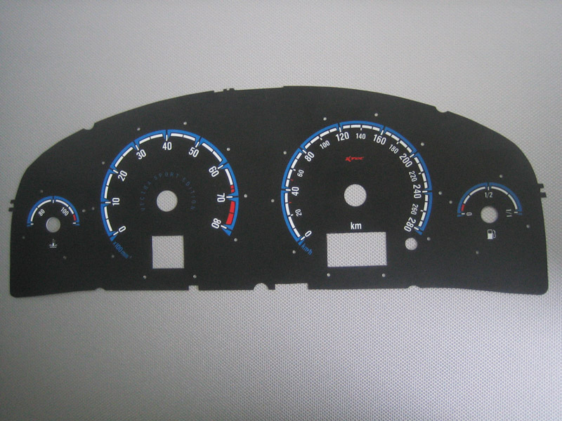 Opel vectra c benziner 280   -  Tachoscheiben Tachoscheibe Opel Vectra C / Signum OPC-Design