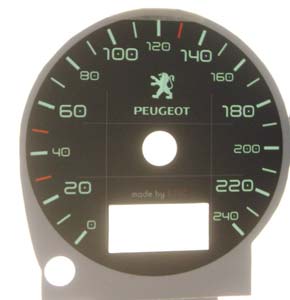 Peugeot 306- 6    -  Tachoscheiben