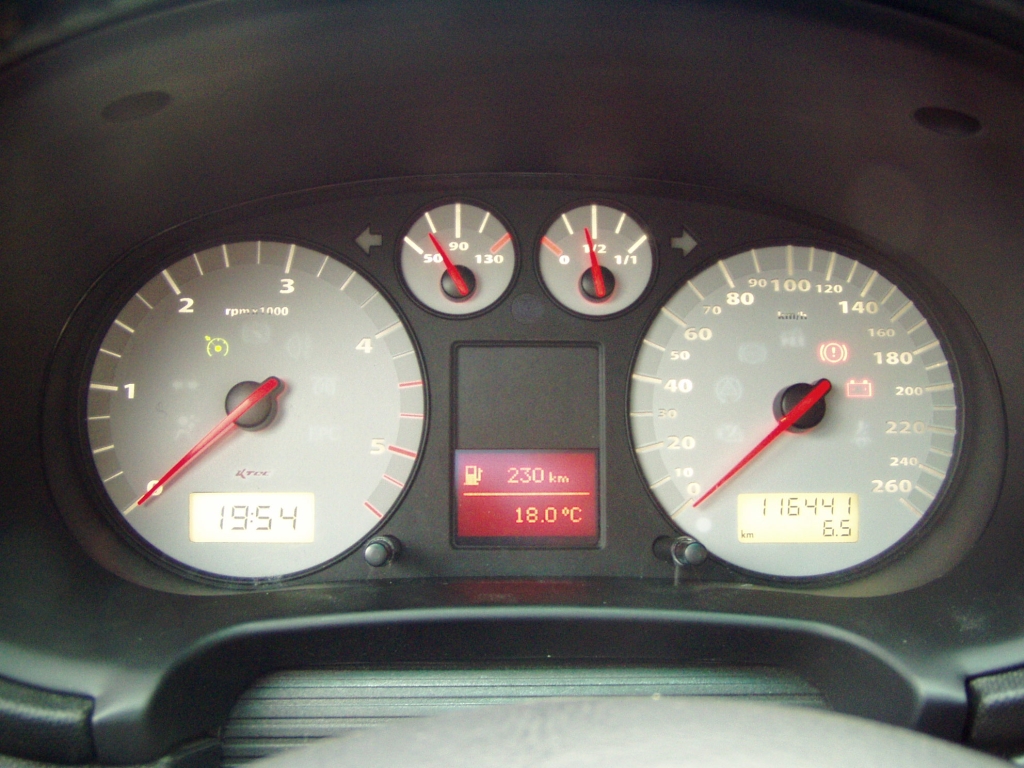 Seat leon 1m d cupra d   -  Tachoscheiben