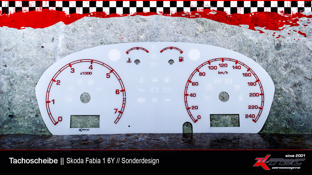 Skoda fabia 1 6y tachoscheibe   -  (Skoda)
