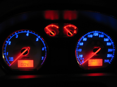 Skoda fabia blau   -  Tachoscheiben