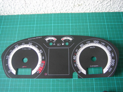 Skoda fabia rs-4-2006   -  Tachoscheiben