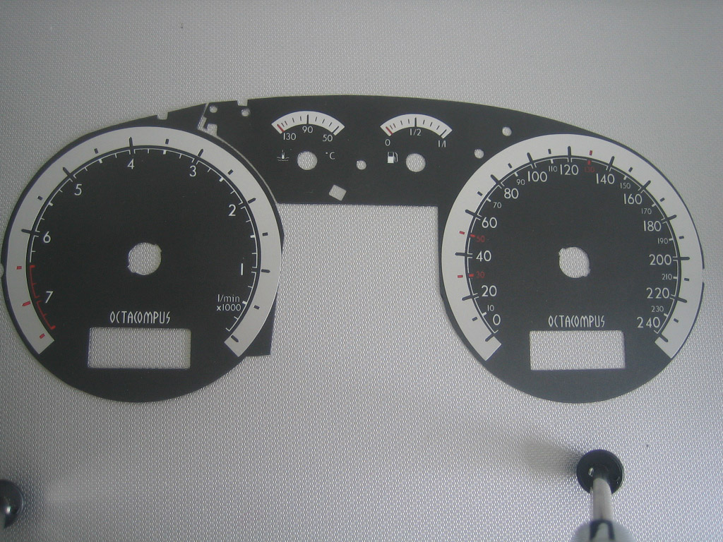 Skoda ocativa w8 rev   -  Tachoscheiben Skoda Octavia 1 im W8 Design